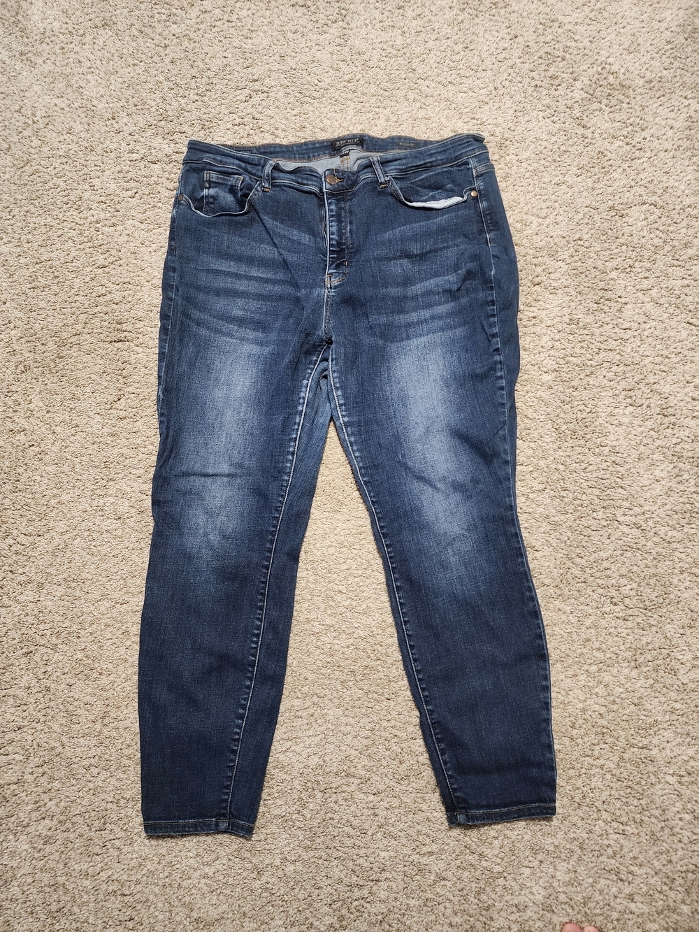 Judy Blue Indigo Wash Skinny Jeans